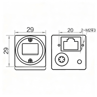 Kamera Pemindai Area Visi Mesin Industri HIKROBOT MV-CS050-10GC/M Berkinerja Tinggi 5MP 2/3 CMOS 24.2fps GigE
