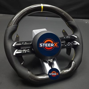 <span class=keywords><strong>Volante</strong></span> de Fibra de Carbono para <span class=keywords><strong>Mercedes</strong></span> Benz <span class=keywords><strong>AMG</strong></span>, Compatible con los Modelos W117, W176, W177, <span class=keywords><strong>W203</strong></span>, W204, W205, W211, W212, W213, W218, C43, C63, C200, C300 - Product Image 2