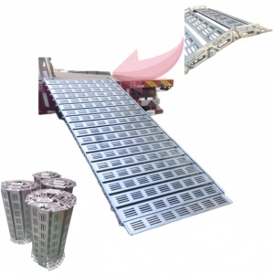 Rampa di Carico Portatile Omegatruss FR-1 in Alluminio Pieghevole Resistente e Impermeabile per Attrezzature da Palco (Nero/Argento) - Product Image 2