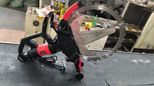 High Frequency 220V 299mm Cutting Depth Brushless Annular Cutting Machine for Brick and <b>Concrete</b> Cutting Ring <b>Saw</b> Machine - Product Image 2