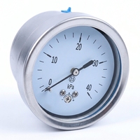 YE60BFZ 40Kpa Diameter Measuring Instrument Stainless Steel Shock Resistant High-pressure Pressure Gauge