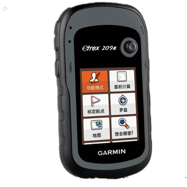 Gar min ETrex 209X GPS +BEIDOU Handheld Gps Positioning Acquisition Track Measurement Loading the Map Area Measurement