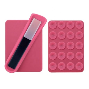 Manufacturer Custom Design Silicone Lipstick Lipgloss Holder Flexible Lipstick Lip Gloss Holder With <b>Suction</b> Cup for Phone - Product Image 3
