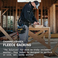 Veste de travail softshell pour homme - Manteau technique S3 Solution, léger, imperméable avec extensibilité 4 directions