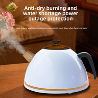 Diffuseur d'aromathérapie domestique de type théière, diffuseur de parfum automatique à brancher, humidificateur, huiles essentielles, silencieux
