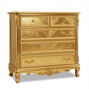 Ensemble de bureau de direction sur mesure de luxe et chaise de gaming ergonomique, mobilier de bureau de style rococo français, solution commerciale personnalisée OEM - Product Image 5