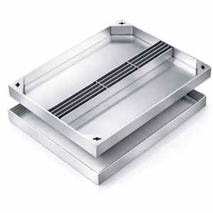 Tapa <span class=keywords><strong>de</strong></span> alcantarilla oculta <span class=keywords><strong>de</strong></span> acero inoxidable 201 304 <span class=keywords><strong>de</strong></span> alta resistencia OEM para proyectos <span class=keywords><strong>de</strong></span> drenaje <span class=keywords><strong>de</strong></span> <span class=keywords><strong>alcantarillado</strong></span> municipal ISO9001 - Product Image 1