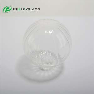 Pantalla de lámpara de cristal de borosilicato 3.3 de alta calidad, fabricada en fábrica, semirrevestida, tamaño personalizado, para iluminación colgante - Product Image 5