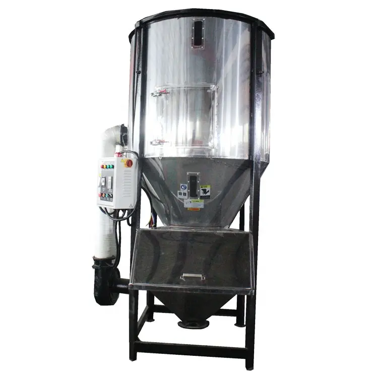 BOGDA otomatik 1000kg granül kurutma ısıtma karıştırma makinesi ve plastik karıştırıcı fiyat