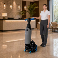 Nettoyeur de sols professionnel à pousser, balayeuse électrique, équipement de nettoyage de sols pour supermarchés, grands magasins et centres commerciaux