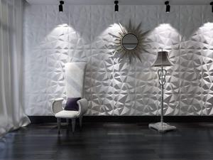 Panneaux muraux 3D en PVC modernes, imperméables et ignifuges avec design <span class=keywords><strong>graphique</strong></span> pour la décoration intérieure commerciale et domestique - Product Image 2