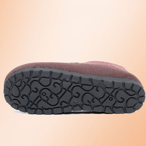 Stivali Invernali Retrò Foderati in Pile Caldi Stile Pechino Antico Suola Morbida Antifreddo Antiscivolo per Anziani e Mezza Età - Product Image 4