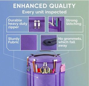 Échantillon Gratuit - Vente Flash : Organisateur de Tricot et Crochet Durable avec Étui à Aiguilles, Sac de Rangement pour Fils et Crochets - Product Image 5