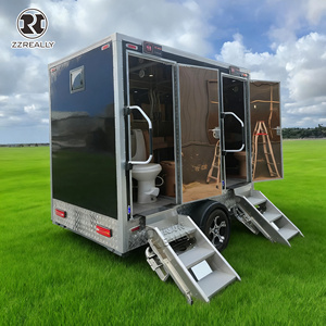 Baño Portátil Público para Adultos para Eventos de Campamento 2026, Remolque de Baño Móvil con Ducha - Product Image 5