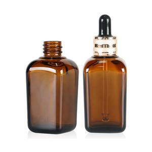 Reasonable Price 30ml 50ml 100ml Essential <b>Oil</b> square Glass Dropper <b>Bottle</b> for Cosmetic Packaging - Product Image 2