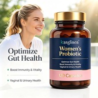 Probiotique OEM pour femmes avec Akkermansia, enzymes digestives et prébiotiques, canneberge pour la digestion et les voies gastro-intestinales, vaginales et urinaires, et le système immunitaire