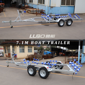 <span class=keywords><strong>Remorque</strong></span> de <span class=keywords><strong>bateau</strong></span> gonflable à double essieu de 7.1 m pour <span class=keywords><strong>bateau</strong></span> à côtes de <span class=keywords><strong>7m</strong></span> - Product Image 2