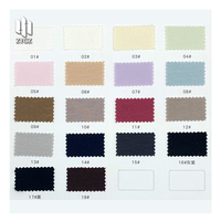 Tissu uni en lin et acétate 45% LC 40% T 7.5% PTT 5% AC 2.5% L Chemise à fond élastique, sweat-shirt, pantalon, costume, tissu en gros