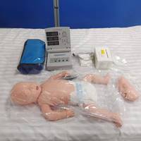 Maniquí de Simulación de Primeros Auxilios para Bebés de PVC Duradero, Entrenamiento para Proveedores de Atención Médica, Educación EMS, Simulador de RCP con Retroalimentación