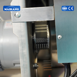 Trancheuse professionnelle de viande cuite, machine à découper stable en acier inoxydable SUS304 pour le traitement du bœuf, du porc, du <span class=keywords><strong>bacon</strong></span> et des saucisses - Product Image 2
