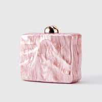 Tas Tangan Desainer Terbaru Merek Mewah Tas Kustom Dompet Pengantin Tas Clutch Akrilik Kustom Tas Malam Pernikahan Dompet untuk Wanita