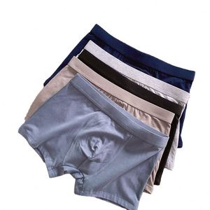 Calzoncillos para Hombre, Transpirables, de Algodón Suave, Cómodos, de Color Sólido - Product Image 1
