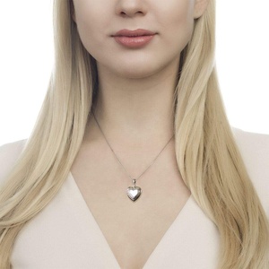 para siempre en <span class=keywords><strong>mi</strong></span> corazón, mamá y papá joyería de la cremación de plata esterlina urna COLLAR COLGANTE para cenizas recuerdo - Product Image 6