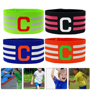 Brassard <span class=keywords><strong>de</strong></span> capitaine <span class=keywords><strong>de</strong></span> football personnalisé pour l'entraînement et la compétition, vente en gros - Product Image 3