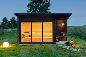 도매 야외용 대형 유리창 맞춤 사우나 캐빈 하우스 - Product Image 2