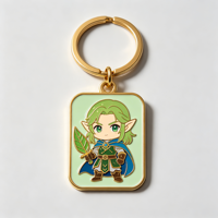 Accessoire en alliage de zinc pour peinture à l'huile, personnage de dessin animé Lord