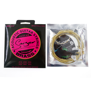 GBA-012 Smiger Phụ Kiện Âm Nhạc Gói Bao Bì Máy Đo 12 Chất Liệu Đồng Thau Dây Đàn Guitar Acoustic - Product Image 2