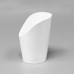 High quality bevel paper cup disposable ice cream chips french fry paper cup