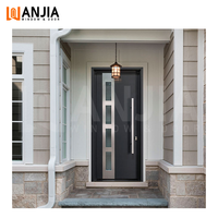 Porte d'entrée en aluminium de qualité supérieure pour l'extérieur de la maison, isolation thermique, insonorisation, porte d'entrée en aluminium