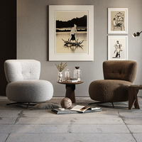Chaise simple moderne de luxe Mobilier créatif simple pour salon chambre à coucher balcon rotatif pour bureau à domicile