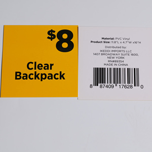Etiqueta de papel para ropa ecológica Producto sostenible y ecológico - Product Image 2