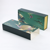 Boîte d'emballage de palette d'ombres à paupières personnalisée, professionnelle, au design unique, noire, à haute pigmentation, recyclable, avec lamination mate et gaufrage