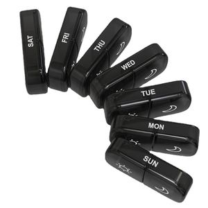 กล่องใส่ยา AM PM พร้อมช่องใส่ยา 7 ช่องสำหรับใส่กล่องเก็บวิตามิน - Product Image 4