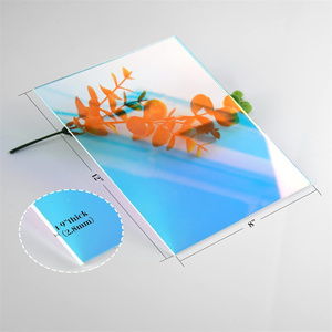 Laser cắt 2mm dày cầu vồng màu acrylic 5 miếng gói 8 ''x 12'' bức xạ màu plexiglass cho hàng thủ công hiển thị logo - Product Image 5
