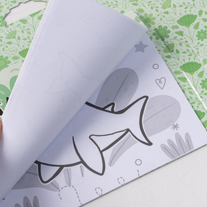 Set di Adesivi e Stencil con Libro da Colorare, Modelli Personalizzati, Giocattolo Divertente per Bambini per Creazioni Manuali - Product Image 4