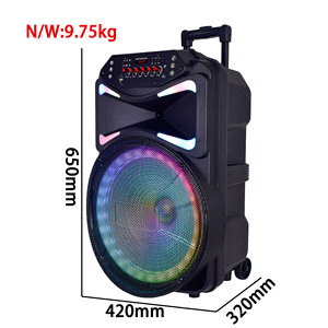 Altavoz Portátil Personalizado de 12 Pulgadas con Pantalla, Iluminación LED RGB y Diseño Compacto - Product Image 5