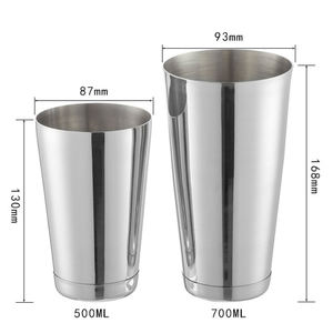 <span class=keywords><strong>Shaker</strong></span> Boston lesté en acier inoxydable 304 de haute qualité <span class=keywords><strong>Koriko</strong></span> 18oz/28oz, outil de <span class=keywords><strong>shaker</strong></span> à cocktails moderne, vente en gros d'usine, utilisation en bar - Product Image 6