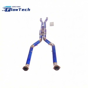 ท่อไทเทเนียมสีฟ้าเบิร์นบลูสำหรับ BMW M5 G90/G99 4.4T S68 2025+ – ชุดท่อเชื่อมต่อสมรรถนะสูงแบบตรงรุ่น - Product Image 4