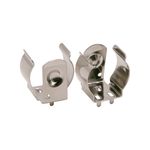 <span class=keywords><strong>18650</strong></span> Clips de soporte Contactos Aa Litio 9V Muelles de contacto Aaa 21700 Placa de metralla de metal estampado Caja de almacenamiento Soportes de batería - Product Image 1