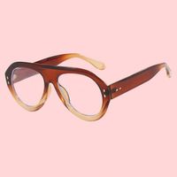 Gafas de lectura con montura redonda completa y filtro de luz azul para mujer, gafas ópticas de alta calidad para personas mayores.