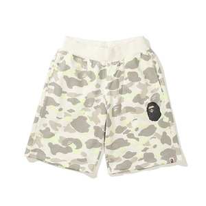 Shorts décontractés mi-longs camouflage pour jeunes, livraison instantanée transfrontalière, en stock, pour hommes et femmes, en coton/polyester, lumineux - Product Image 1