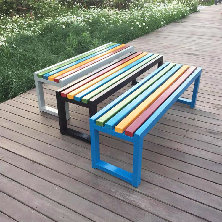 Leisure Lounge Chair Chairs Park Concrete Centre Benches Seating Aluminum Picnic Outdoor Wood Cast Iron Garden Bench