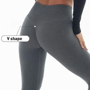 SHINBENE 25 "esculpir melocotón cintura alta mallas de <span class=keywords><strong>Yoga</strong></span> sin costuras mallas de entrenamiento personalizadas pantalones de <span class=keywords><strong>Yoga</strong></span> <span class=keywords><strong>para</strong></span> mujeres - Product Image 3