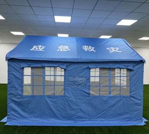 3X4M 4X4M Portable Emergency Humanitarian Shelters Disaster Relief Tent Durable Quick Set up - Product Image 2