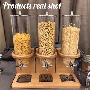 Dispensador de Alimentos Secos, Contenedor Hermético para Almacenamiento de Cereales y Granos, Gran Capacidad, a Prueba de Humedad, Organizador de Despensa de Cocina - Product Image 3