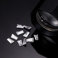 Toptan Gevşek Laboratuvarda Üretilmiş Elmas DEF/VS 1.25x2x3mm~2x3x6mm Konik Baget Kesim Mele Laboratuvarda Yetiştirilmiş Elmas